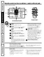 Preview for 4 page of GE Appliances ASV05 Owner'S Manual And Installation Instructions