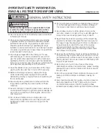 Preview for 3 page of GE Appliances C2S985 Owner'S Manual & Installation Instructions