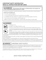 Preview for 2 page of GE Appliances CG5985 Owner'S Manual And Installation Instructions