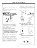 Preview for 51 page of GE Appliances CG5985 Owner'S Manual And Installation Instructions