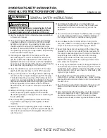 Preview for 3 page of GE Appliances CGS990 Owner'S Manual & Installation Instructions