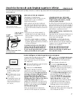 Предварительный просмотр 83 страницы GE Appliances CGS990 Owner'S Manual & Installation Instructions