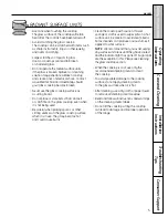 Preview for 5 page of GE Appliances CS980 Owner'S Manual & Installation Instructions