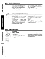 Preview for 12 page of GE Appliances EDW3000 Series Owner'S Manual