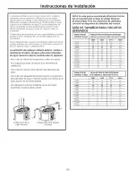 Preview for 65 page of GE Appliances Geospring GEH50DEEDXX Owner'S Manual And Installation Instructions