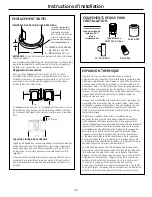 Предварительный просмотр 38 страницы GE Appliances Geospring GEH50DEEDXX Owner'S Manual & Installation Instructions