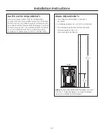 Preview for 22 page of GE Appliances GFWH1200 Owner'S Manual & Installation Instructions