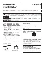 Preview for 50 page of GE Appliances GFWH1200 Owner'S Manual & Installation Instructions