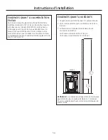 Preview for 54 page of GE Appliances GFWH1200 Owner'S Manual & Installation Instructions