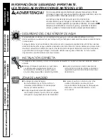 Preview for 28 page of GE Appliances GFWN1100 Owner'S Manual & Installation Instructions