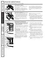 Preview for 8 page of GE Appliances GFWN1100 Owner'S Manual