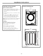 Preview for 16 page of GE Appliances GFWN1100 Owner'S Manual