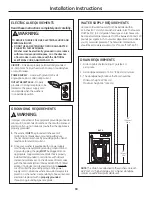 Preview for 18 page of GE Appliances GFWN1100 Owner'S Manual