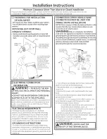 Предварительный просмотр 2 страницы GE Appliances GTDX200EM0WW Installation Instructions Manual