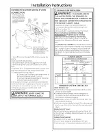 Предварительный просмотр 3 страницы GE Appliances GTDX200EM0WW Installation Instructions Manual