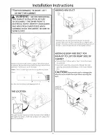 Предварительный просмотр 6 страницы GE Appliances GTDX200EM0WW Installation Instructions Manual