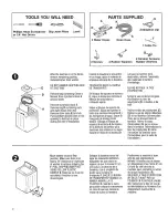 Preview for 2 page of GE Appliances GTWN3000M1WS Installation Instructions Manual