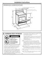 Предварительный просмотр 88 страницы GE Appliances JGB281 Owner'S Manual And Installation Instructions