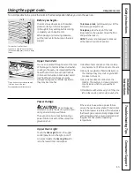 Preview for 13 page of GE Appliances JGB295 Owner'S Manual And Installation Instructions