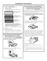 Preview for 45 page of GE Appliances JGBS04 Owner'S Manual And Installation Instructions