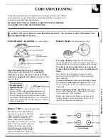 Preview for 21 page of GE Appliances JGBS18 Use And Care & Installation Manual