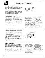 Preview for 24 page of GE Appliances JGBS18 Use And Care & Installation Manual