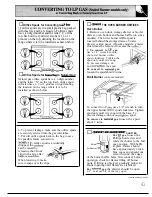 Preview for 41 page of GE Appliances JGBS18 Use And Care & Installation Manual