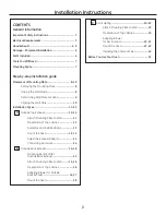 Preview for 2 page of GE Appliances JNM1951 Installation Instructions Manual