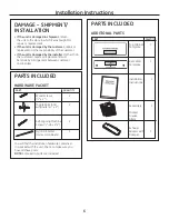 Preview for 6 page of GE Appliances JNM1951 Installation Instructions Manual