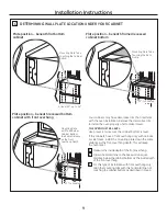 Preview for 9 page of GE Appliances JNM1951 Installation Instructions Manual