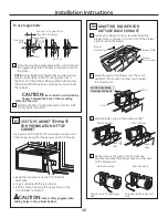 Preview for 16 page of GE Appliances JNM1951 Installation Instructions Manual