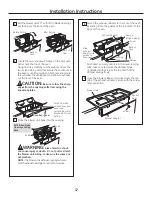 Preview for 17 page of GE Appliances JNM1951 Installation Instructions Manual