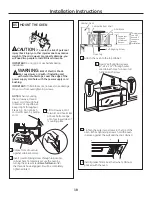 Preview for 18 page of GE Appliances JNM1951 Installation Instructions Manual