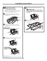 Preview for 20 page of GE Appliances JNM1951 Installation Instructions Manual