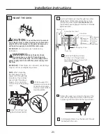 Preview for 21 page of GE Appliances JNM1951 Installation Instructions Manual