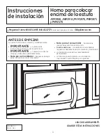 Preview for 25 page of GE Appliances JNM1951 Installation Instructions Manual