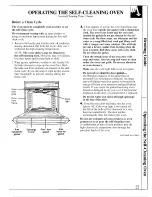 Preview for 19 page of GE Appliances JTP13 Use And Care Manual