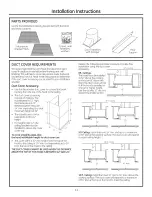 Preview for 11 page of GE Appliances JV936 Operating Instructions Manual