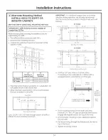 Preview for 14 page of GE Appliances JV936 Operating Instructions Manual