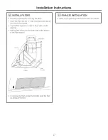 Preview for 17 page of GE Appliances JV936 Operating Instructions Manual