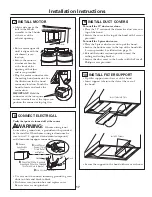 Предварительный просмотр 17 страницы GE Appliances JV936 Owner'S Manual & Installation Instructions