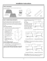 Preview for 11 page of GE Appliances JV936 Owner'S Manual And Installation Instructions