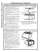 Preview for 38 page of GE Appliances JV966 Owner'S Manual & Installation Instructions