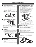 Preview for 12 page of GE Appliances JVE40 Owner'S Manual & Installation Instructions