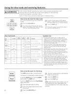 Предварительный просмотр 20 страницы GE Appliances PHS925ST2SS Owner'S Manual