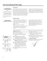 Предварительный просмотр 32 страницы GE Appliances PHS925ST2SS Owner'S Manual