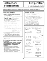 Предварительный просмотр 72 страницы GE Appliances Profile 29 Owner'S Manual And Installation Instructions