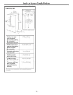 Предварительный просмотр 73 страницы GE Appliances Profile 29 Owner'S Manual And Installation Instructions