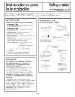 Preview for 118 page of GE Appliances Profile 29 Owner'S Manual And Installation Instructions