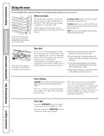 Предварительный просмотр 12 страницы GE Appliances Profile JGB900 Owner'S Manual